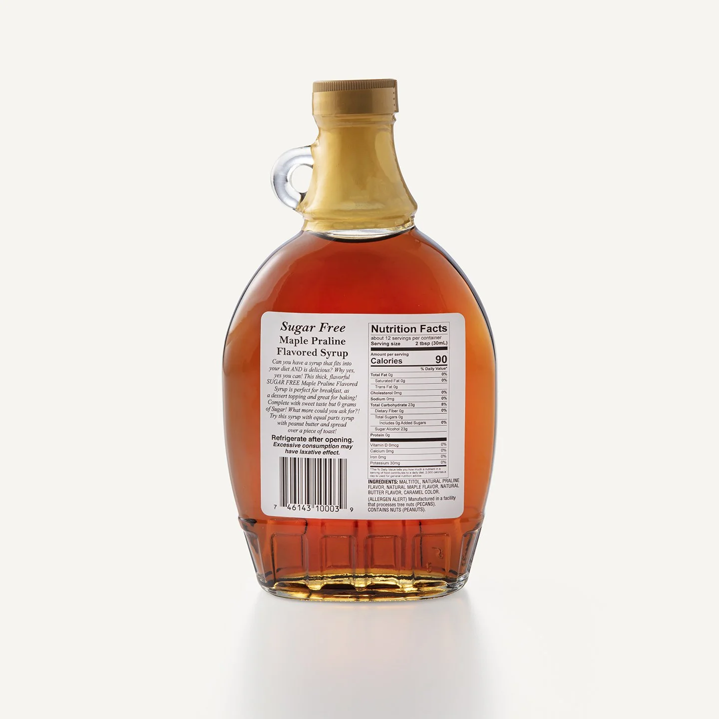 Sugar Free Maple Praline Flavored Syrup - Image 3